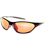 Polarized Sport Wrap fashion Sunglasses with revo Mirror lens PRV01
