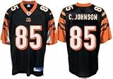 Chad Johnson Cincinnati Bengals #85 Replica Reebok NFL Football Jersey (Black)