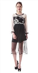 Sophisticated Cocktail Round Neck Georgette Evening Dress/Prom Dress/Party Dress 