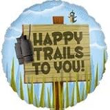 Camping or Hunting Birthday Decor Kit - Cake Decorating & Balloons