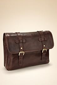 Leather Buckle Zulu Dispatch Bag