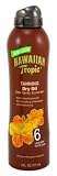 Hawaiian Tropic Tanning Dry Oil SPF#6 Continuous Spray 6 oz.