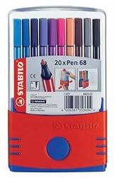 Stabilo Pen 68 Sets - Color Parade, Set of 20