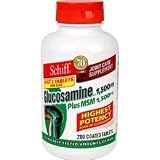 Schiff Glucosamine Plus MSM - 200 Coated Tablets
