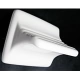 6X6 White Ceramic Foot Rest