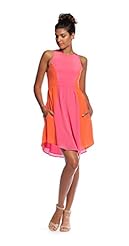 Crepe/Silk Keyhole Tropical Print Summer Wedding Dress 