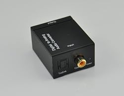 Digital Coax & Optical Toslink to Analog Audio Converter