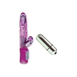 Doc Johnson Lucid Dream # 48 Purple Squirmy Waterproof Muti-Speed Adult Sex Toy Kit