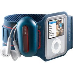 Belkin Sport Armband Plus Case for iPod nano 3G (Blue)
