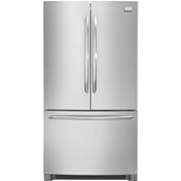 Frigidaire Gallery Series: FGHN2844L 27.8 cu. ft. French Door Refrigerator with 4 SpillSafe Sliding Glass Shelves, 2 Clear Full-Width Humidity Crispers, Quick Ice Option, Ramp-Up Lighting and Self-Closing Pull Out Freezer Drawer