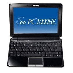 ASUS Eee PC 1000HE 10.1-Inch Black Netbook - 9.5 Hour Battery Life