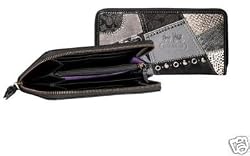 Coach Patchwork Accordion Zip Around Wallet 42002