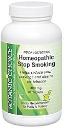 Homeopathic Stop Smoking Formula - 300 mg, 90 Tablets