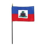 Haiti Flag 4 x 6 inch