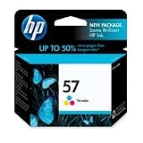 C6657AN (HP 57) Ink, 400 Page-Yield, Tri-Color