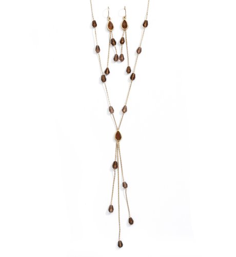Teardrop Necklace & Earring Set