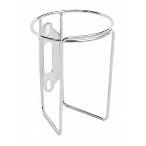 Velo Orange Retro Water Bottle Cage without Tab: Polish Stainless