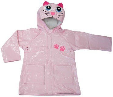 Western Chief - Kid's Pink Kitty Cat Raincoat