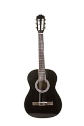 38 Inch Steel String Acoustic Guitar - Black Color
