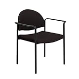 National Office Furniture Tag Stacking Chair, Faux Leather
