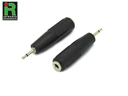 2.5mm Mono Plug to 3.5mm Mono Jack Adapter for SlingBox by Infrared Resources