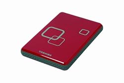 Toshiba Canvio Plus 640 GB USB 2.0 Portable External Hard Drive E05A064CAU2XR (Rocket Red)