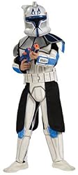 Star Wars Animated Deluxe Clone Leader Rex Kids Small 4-5