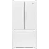Amana : AFD2535DEW 25.0 cu. ft. Freestanding French Door Refrigerator - White