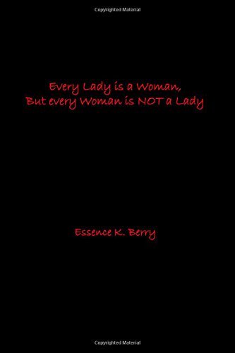 every lady is a woman but every woman is not a lady