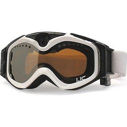 The Liquid Image XSC Summit Series 335W HD Snow Goggle with Integrated True POV HD Video Camera with 1.5x Optical Zoom and 1-Inch LCD Screen - White