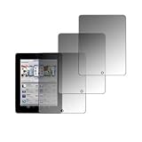 3 Pack of Premium Crystal Clear Screen Protectors for Apple iPad