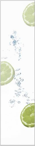Home Fashion 86362-768 Schiebevorhang Digitaldruck "Hamilton", Dekostoff 180 x 40 cm