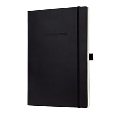 Sigel CO212 Notizbuch CONCEPTUM, Softcover, Lederimitat schwarz, ca. A4, liniert, 1 St�ck