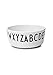 Design Letters - Kids Melamine Alphabet Breakfast Bowl - 4.5 inches