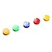 VIZ-PRO Magnets, Assorted Colors, 26 per Tub