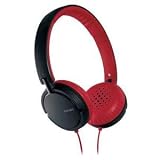 Philips Accessories, Headband Headphones Red-Blk (Catalog Category: Headphones / Headphones Wired)