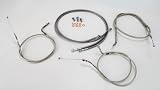 BARON CABLE/BRAKE LN KIT SS BA-8022KT