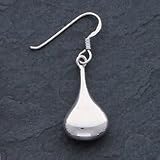 Sterling Silver Teardrop Earrings - Pair