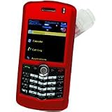 RED RUBBERIZED COATED PROGUARD COVER HARD CASE PROTECTOR (With Optional Detachable Belt Clip) for RI...