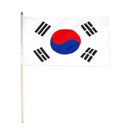 Korea South Flag 12 x 18 inch