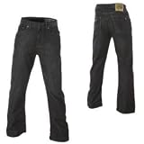 Volcom Black Zip Denim Pant - Mens