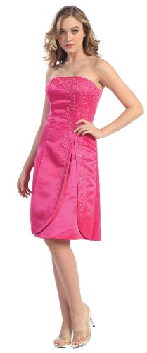 Bridesmaid Elegant Junior Prom Short Dress #2632
