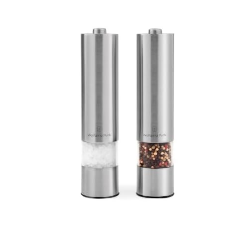 Wolfgang Puck Electric Salt and Pepper Mill Grinder Set eBay