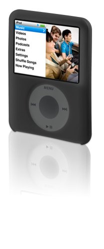 Childrens Toyshop  Electronics : Belkin iPod Nano 3G Silicone Sleeve - Black