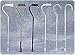 Aluminum Adj. Cane W/ Locking Silencer,Br. Silver