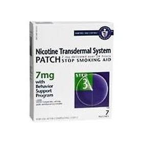 NICOTINE TRANS PATCH STP3 7MG Size: 7
