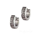 Stainless Steel Letter S Earrings