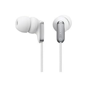Sony MDREX35LPW EX Series Earbud Headphones - White