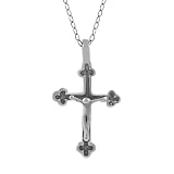 Sterling Silver Crucifix Necklace