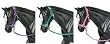 Nylon Halter with Lead Rope, Three Colors